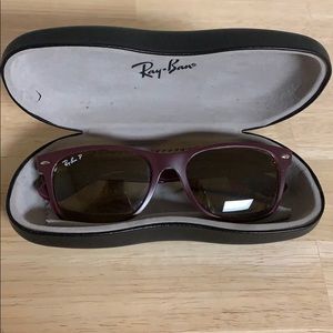 Rayban polarized sunglasses